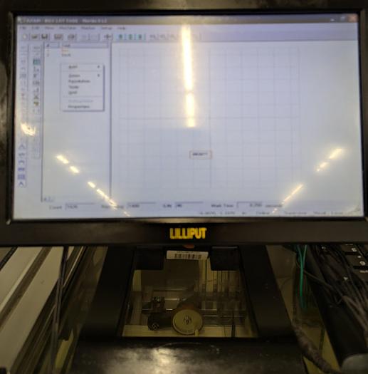 Used Telesis CO10AP laser marking machine. 
