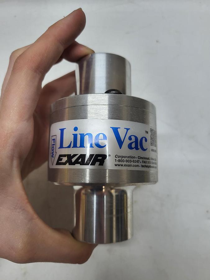 Line Vac EXAIR Flow valve 1 1/2"