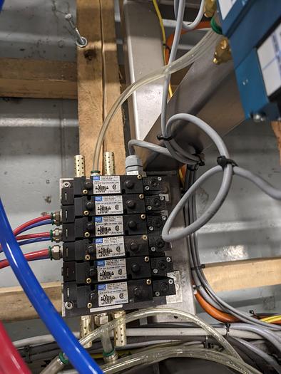 Used Combi Alphapack Case Packer and sealer (Never used) New 2019