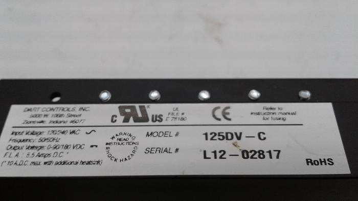 Used Dart Controls 125DV-C L12-02817