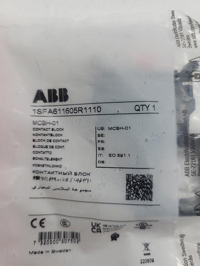 ABB 1SFA611605R1110 Contact Block