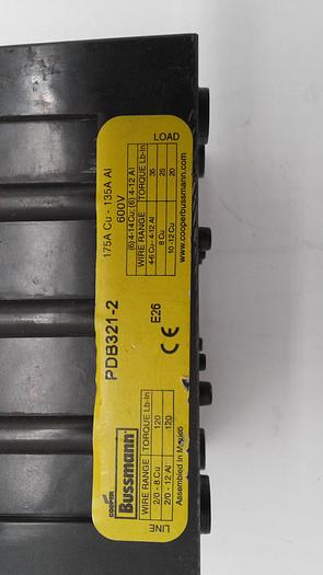 Used Bussmann PDB321-2