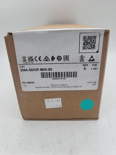 Allen-Bradley Kinetix 6200/6500 Control Module 2094-SE02F-M00-S0 Ser.A