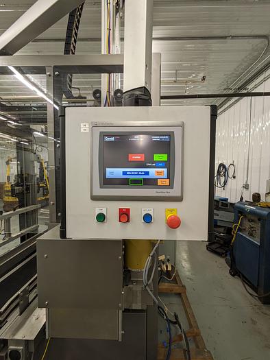 Used Combi Alphapack Case Packer and sealer (Never used) New 2019