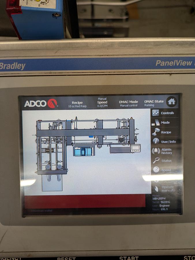 Used ADCO trisealer model 16B-L80PW