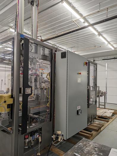 Used Combi Alphapack Case Packer and sealer (Never used) New 2019