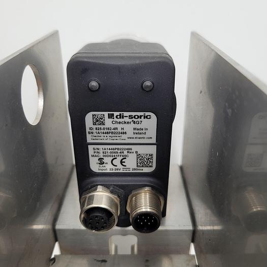 Used VISION SENSOR WITH ENCLOSURE DI-SORIC CHECKER 4G7 821-0069-4R REV B