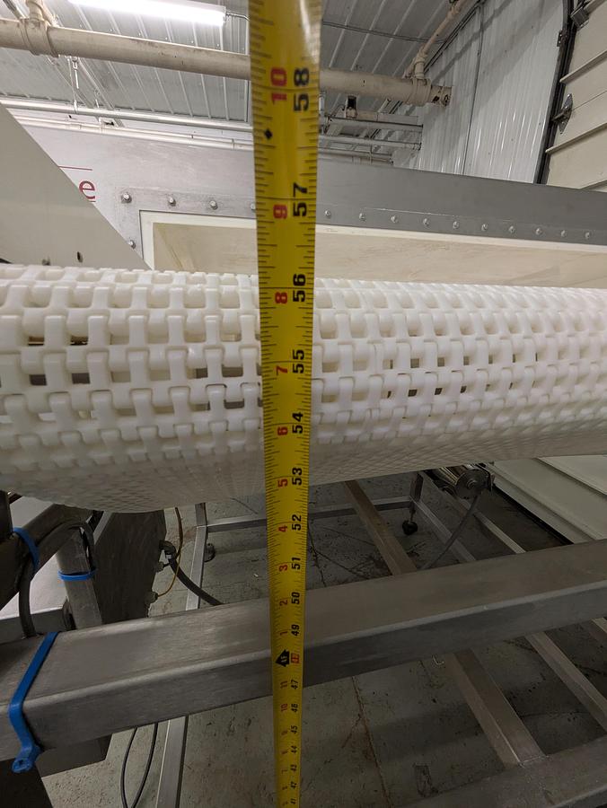 Used Safeline metal detector, stainless steel frame 