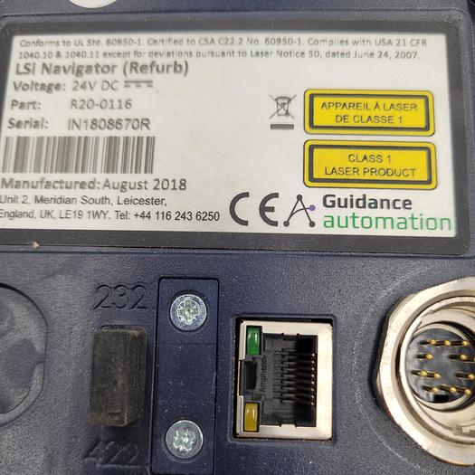 Used Guidance Automation LSI Navigator R20-0116