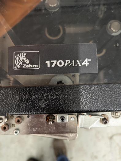 Used Zebra 170Pax4 printer, labeler
