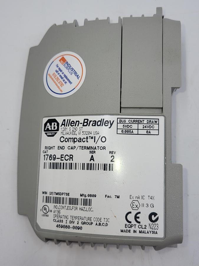 Used Allen Bradley 1769-ECR Compact I/O 7MDP7SE Series A Rev. 2