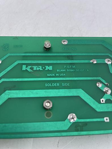 Used K TRON 9184-00107-A