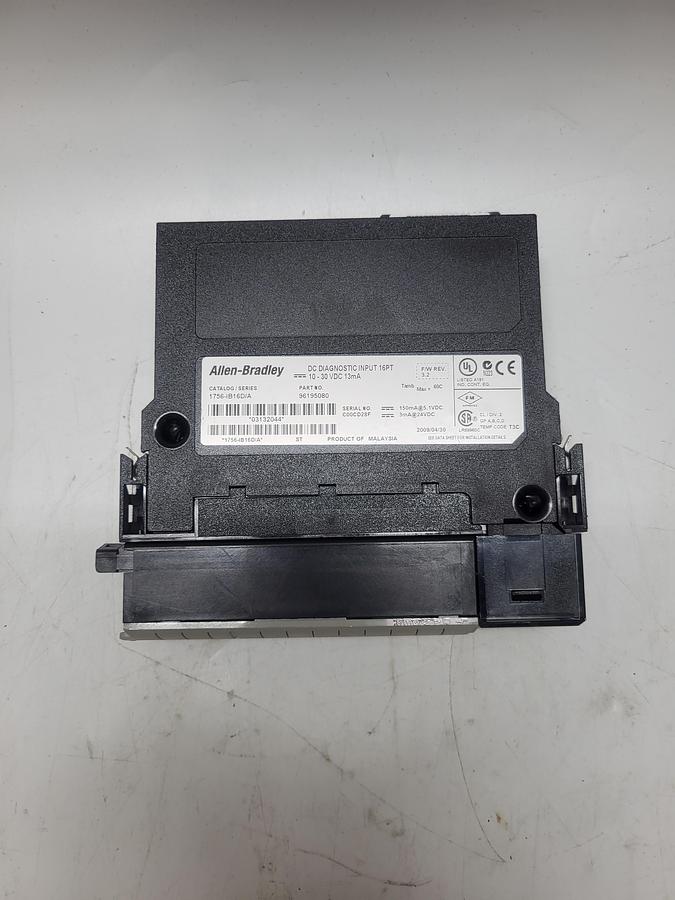 Used Allen-Bradley DC Diagnostic Input 1756-IB16D Ser.A
