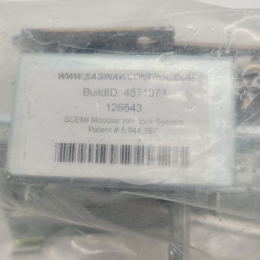 Used Saginaw Control 4871973 Interlock System