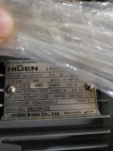 Higen 3 Phase Motor A01HK2HRS1