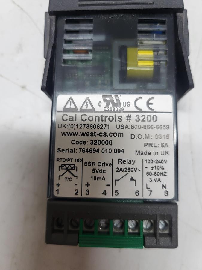 Used Cal Controls #3200