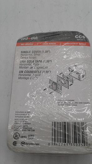 Red Dot Single Cover WR104-C