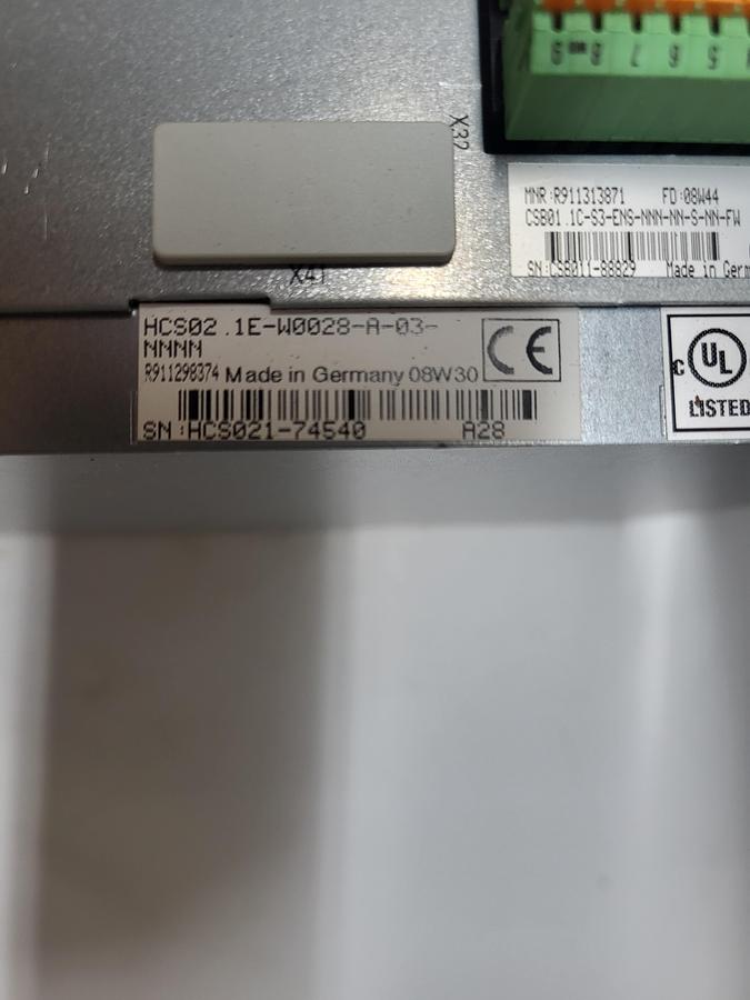 Used Rexroth HCS02.1E-W0028-A-03-NNNN