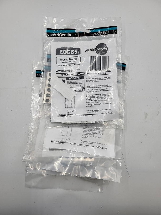 ELECTRICENTER ECGB5 ground bar