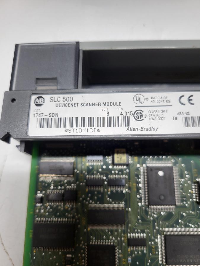 Used Allen-Bradley Devicenet Scanner Module 1747-SDN Ser.B