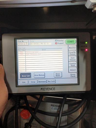 Used Kamata Co2 laser marker tablet or capsule printer