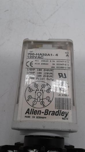 Used Allen-Bradley 700-HA32A1-4 120VAC