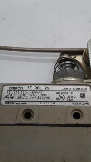 Used Omron Limit Switch ZE-QCL-25