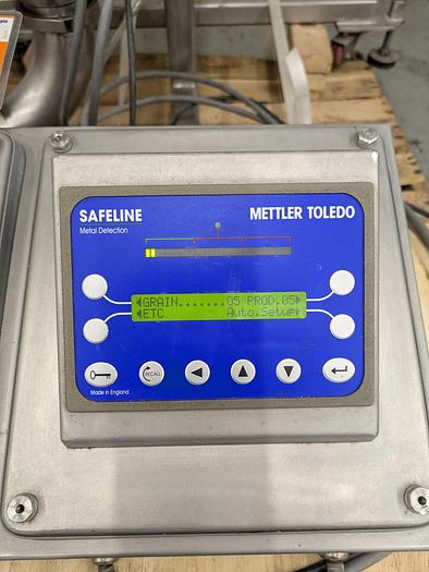 Used Mettler Toledo, Safeline 6" pipeline metal detector