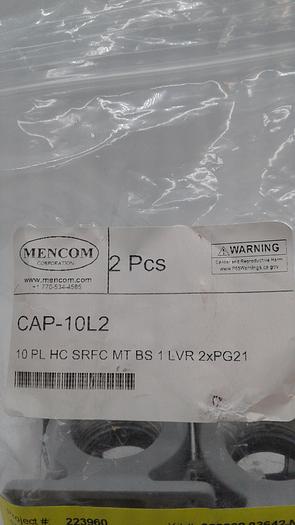 Mencom CAP-10L2 10 PL HC SRFC MT BS 1 LVR 2xPG21