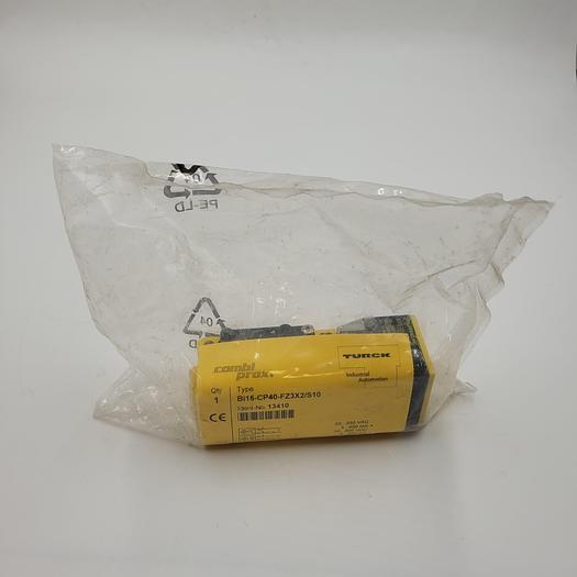 TURCK INDUCTIVE SENSOR BI15-CP40-FZ3X2/S10 in sealed plastic