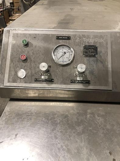 Used Tetra Pak Homogenizer, Model ALH 25