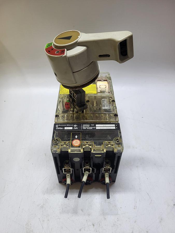 Used Knockler Moeller Circuit Breaker YF-6650