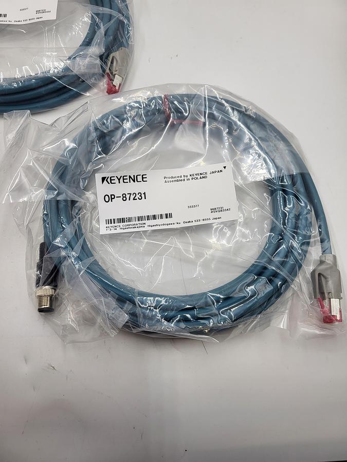 keyence op-87231 Ethernet cable 5 meters long