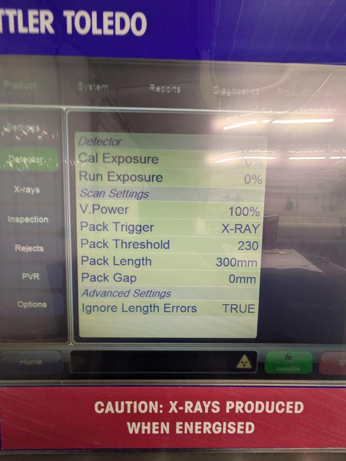 Used Mettler Toledo, Safeline X-ray Power chek 300