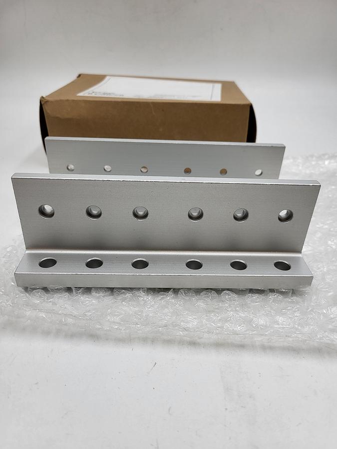 Rexroth Bosch 4501399191 / 027523 anodized extruded aluminum channel 6-5/8" long x 2-3/8" wide channel 4-1/4" base*NEW*