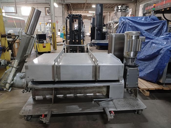 Used 10" auger 4'8" long chunker VFD portioner