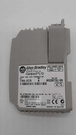 Used Allen-Bradley Compact I/O RIGHT END CAP 1769-ECR A