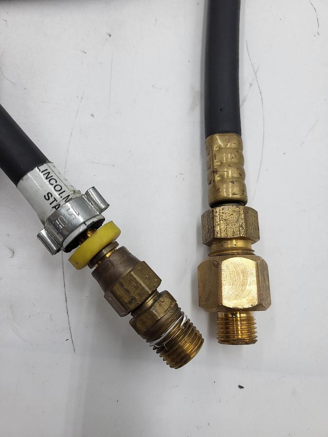 Used Lincoln welding hose Thermoid 1/4" 200 PSI WP 29' long