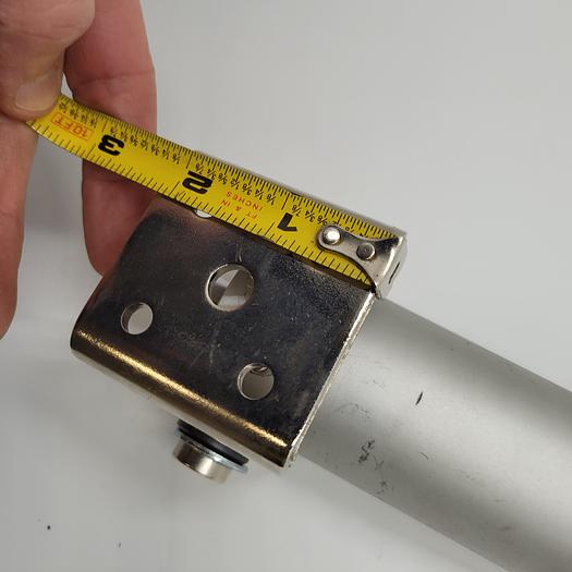 Used SMC NCDGBA40-1600 cyl air 1 1/2" bore 2F6-37J WITH MOUNT BRACKET