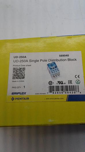 ERIFLEX UD-250A Single Pole Distribution Block