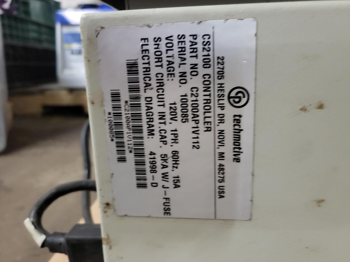 Used Techmotive CS2100 Controller C2100AP1V112
