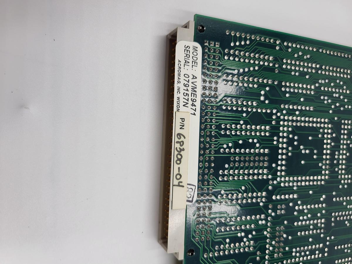 Used Xycom Acromag AVME9471 - P/N: 68300-04 circuit board digital card - OFF a Triangle bagger model: B55PRC/A918F2RN