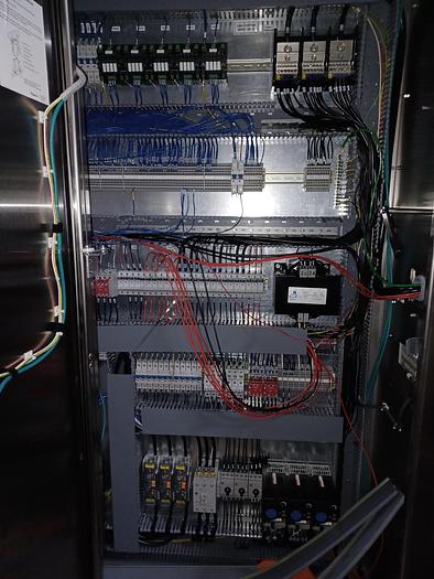 Used RA JONES Autoprod CF-840 Inline indexing filler, sealer and/or overcapper