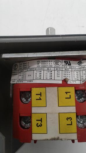 Used LR 60947-3 Control Box Switch