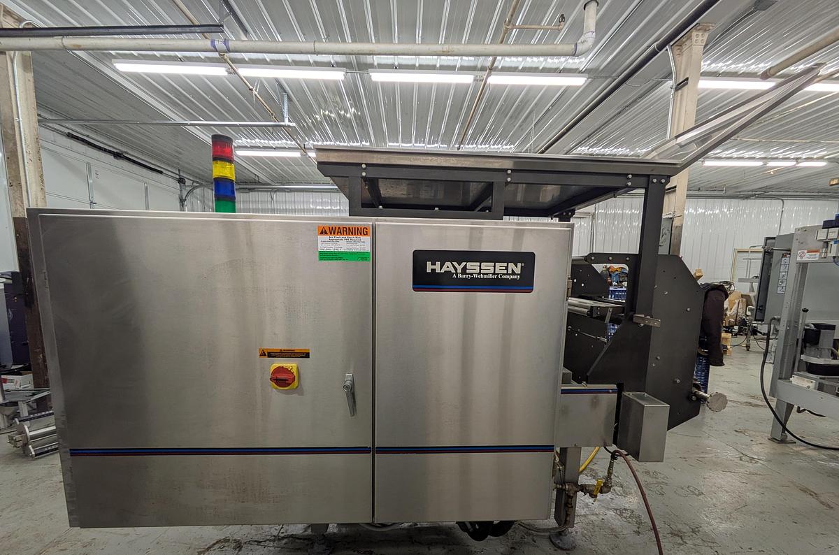 Used Hayssen 12-16HR form and fill bagger