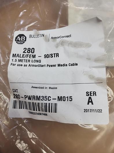 Allen-Bradley Armor Connect 280-PWRM35C-M015 Ser.B