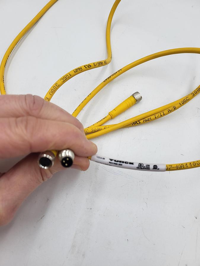 Turck 3 PIN: U2515-84 / PKG 3M-1-PSG 3M SCREW END CONNECTION STRAIGHT