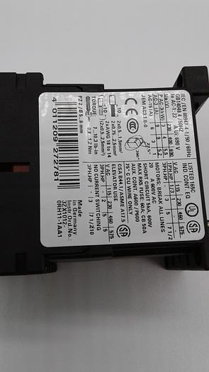 Used 3RT1016-1KB41SIE