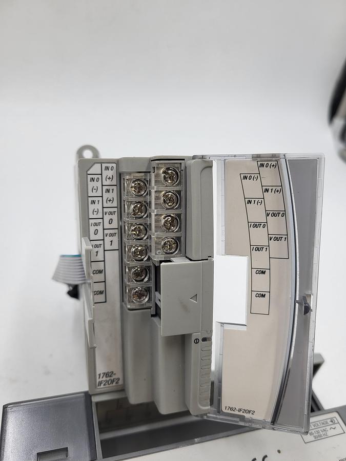 Used Allen Bradley Micro Logix 1762-IF2OF2 PLC