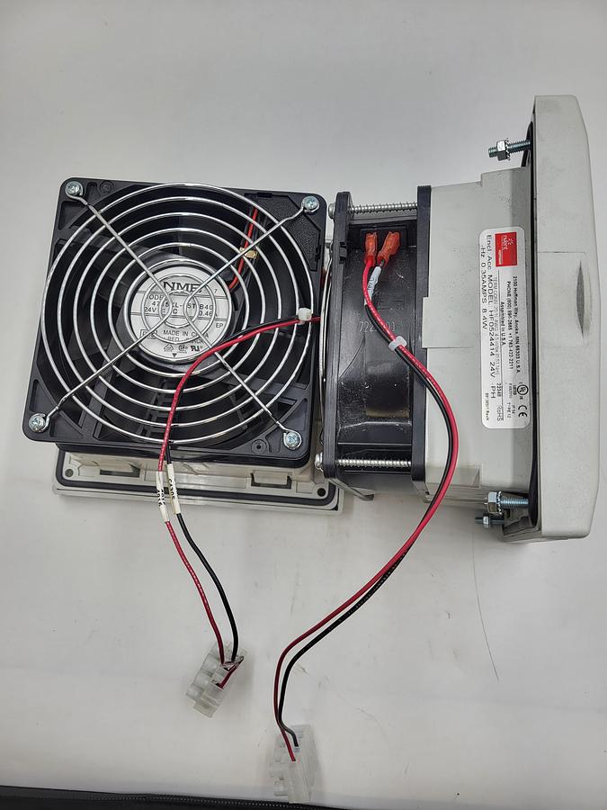Used Nven HF0524414 -V -H / 89138566 REV H vent cap & FAN: NMB 4715K-05T-B40